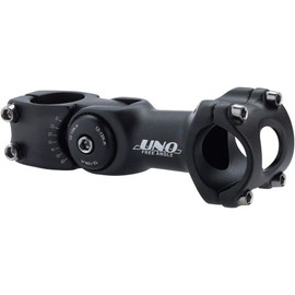 Kalloy 820 Stem - 110mm, 31.8 Clamp, Adjustable, 1 1/8", Aluminum, Black