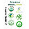 Spiral Spring Espirulina Orgánica + Lecitina de Soya 100% Natural,