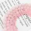 35pcs 10mm Natural Stone Beads Rose Quartz Beads Crystal Gemstone