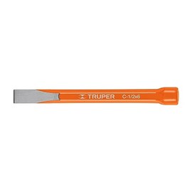 Truper C-1/2X6, Cincel de corte frío, 1/2 X 6", acero al cromo