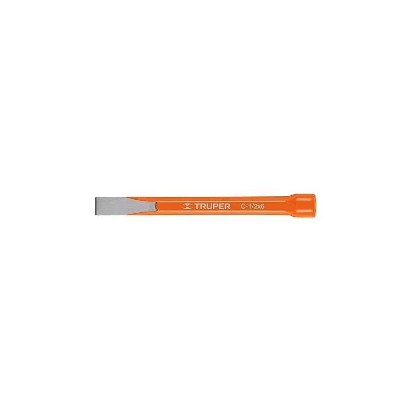Truper C-1/2X6, Cincel de corte frío, 1/2 X 6", acero