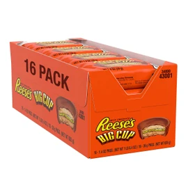 Reeses Big Cup 16 - 1.4 Oz PKGS