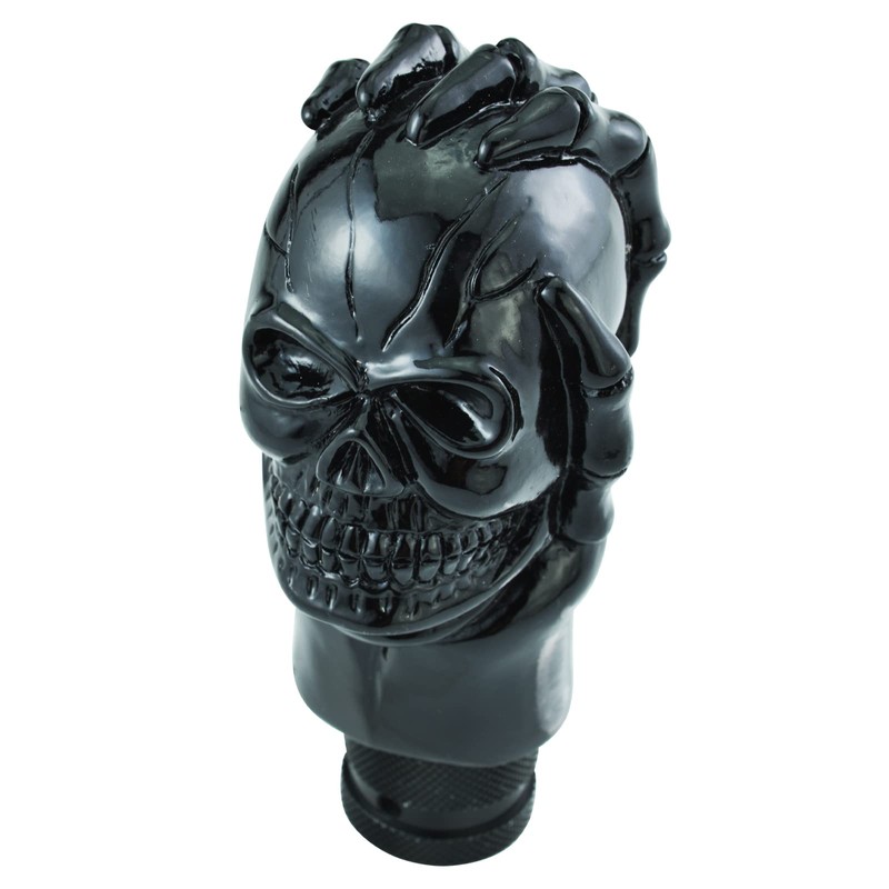 Temzzer Skull Resin Transmission Gear Shifter Lever Knob Heavy Shiny