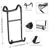 QKOQKO Dumbbell Spotter Hooks Hangers，Heavy Power Dumbbells Rack Attachments for