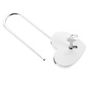 Outanaya Travel Locks Wishing Well Lock Rustproof Mini Heart Padlock