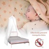 Thboxes Mosquito Net for Bed, White Bed Canopy Large Dome