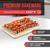 Bacon Tray - 2-Piece Set – Marble Coating - Durable,