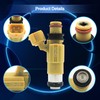 HiSport Fuel Injector CDH275 4 PCS Compatible with Yamaha Outboard