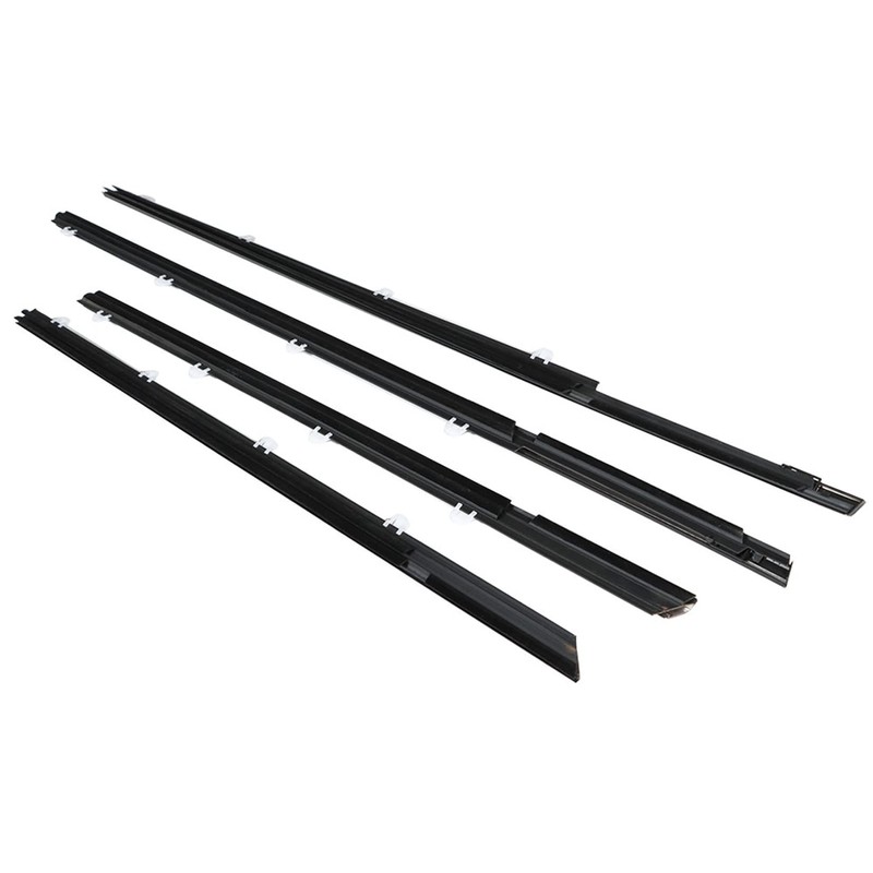 SEBLAFF 4PCS Weatherstrip Window Moulding Trim Seal Belt Replacement for