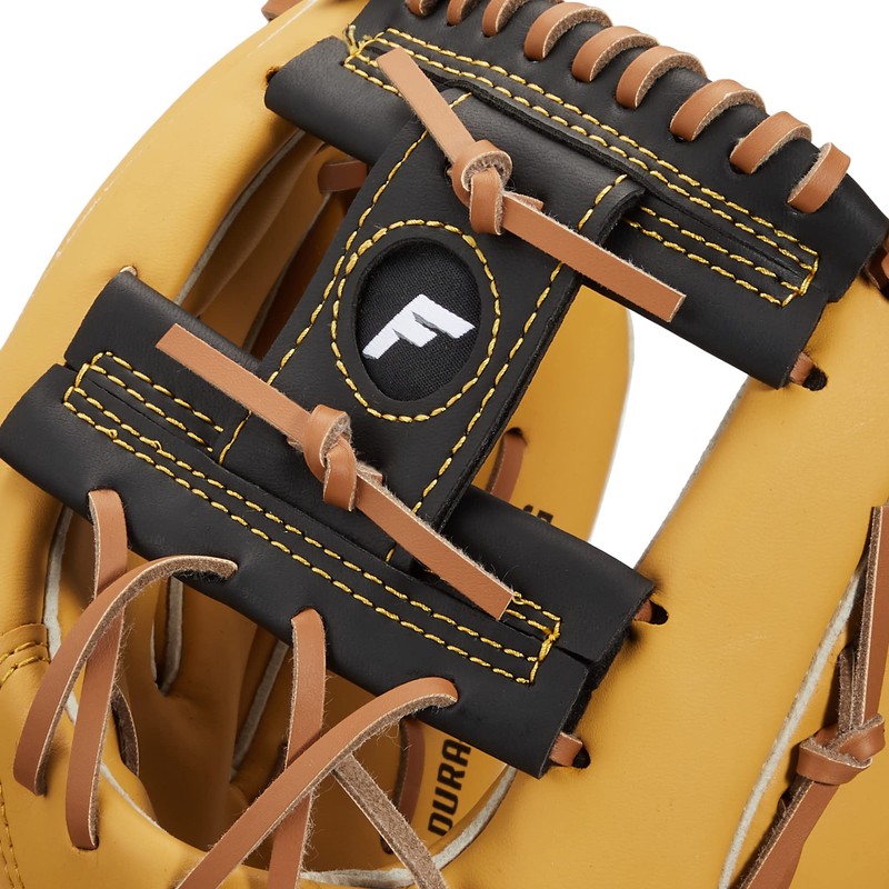 Franklin 11" Glove TAN/Kids Gloves/Introduction to Baseball, Yellow