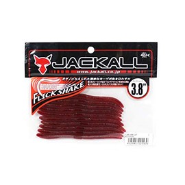 JACKALL Flick Shake Worms, 3.8 Inches