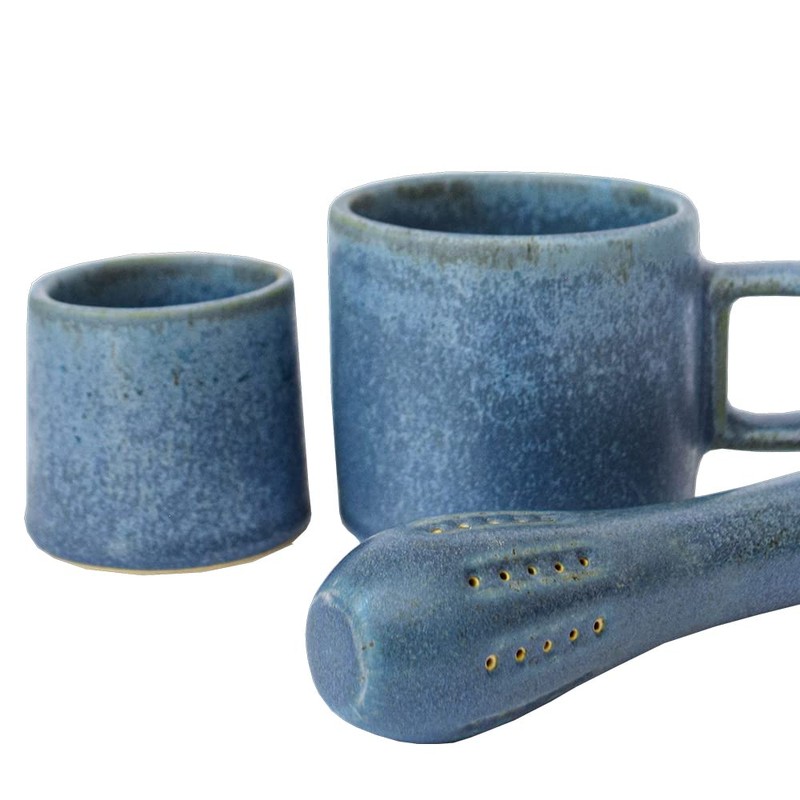 Anna Lebrija Ceramic Infusion Set Handmade Cenote