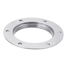 White Water 6362S 4" Deck Plate, Made from Heavy Duty 316 Marine Grade Stainless Steel