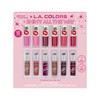 L.A. COLORS Set de Labiales Shiny All The Way, 6