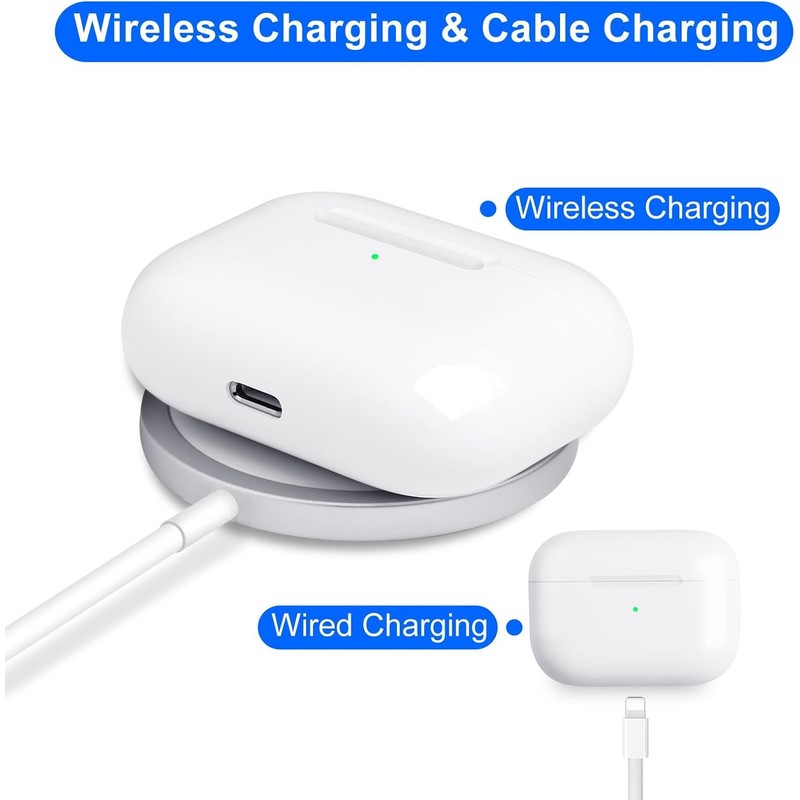 Wireless Chillyfar Compatible with AirPods Pro 2 Charging Case Replacement,