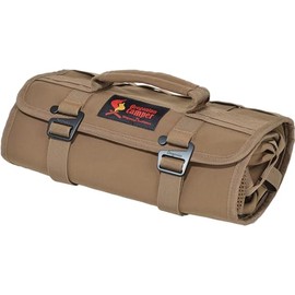 Oregonian Camper Cutlery Case, Chef's Roll, Wolf Brown OCB2209WB