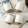 Large Ceramic Coffee Mugs Set - 15 OZ Porcelain Coffee