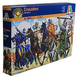 Italeri 8001283860093 510006009-1:72 The Crusaders 11th Century, Silver