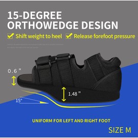 Post Op Shoe for Broken Toe Shoe Medical Orthopedic Foot Brace Off-loading for Surgery (X-Large)