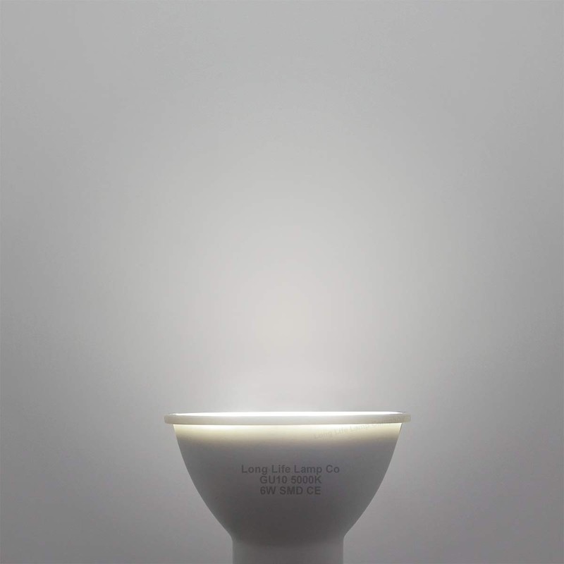 Long Life Lamp Company 10 Pack GU10 6W LED Beautiful