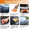 Premium Orange Car Clay Bar Kit - 2 Pcs with,High-Grade