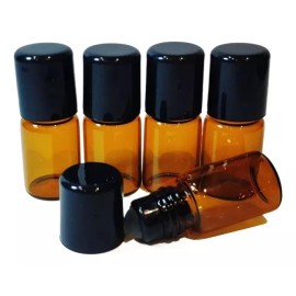 Meliars Roll On 2 Ml Cristal Ámbar Bolita De Cristal (50 Pzs)