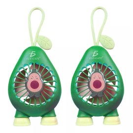Ele-Gate Dos Piezas Mini Ventilador Portátil En Forma De Aguacate