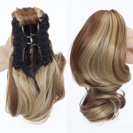 Ponytail Hair Piece, Ponytail Hair Extension with Butterfly Clip, Like Real Hair