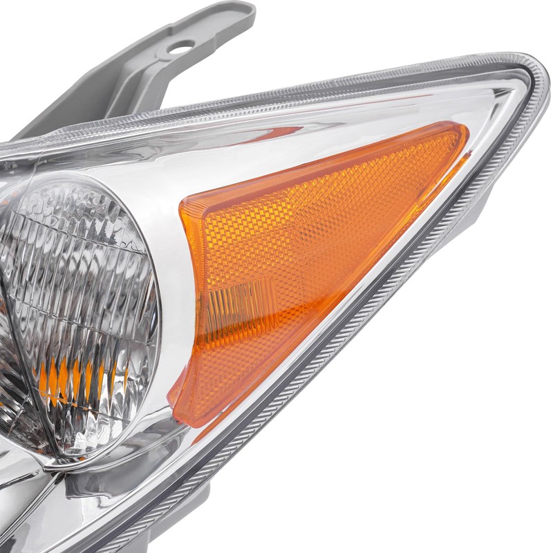 QUEWATSA Halogen Headlight Assembly Set for 2005-2008Pontiac Vibe Wagon,Headlamp Driver&Passenger