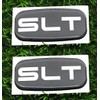 2Pcs SLT Cab Emblems 3D Badge Sticker Logo Roof Pillar