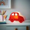 LITECRAFT Glow Car Table Lamp Children's Bedside Lighting - Red