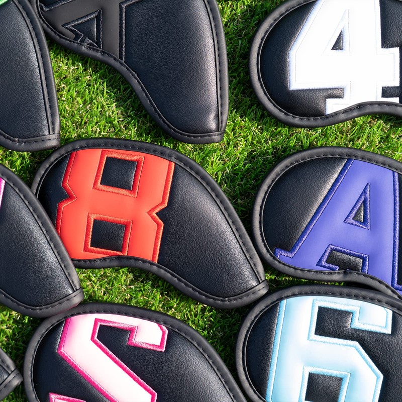 Golf Iron Cover Magnet Wedge Cover Club Head Cover Set