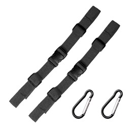 2 Pieces Of Buckle Anti-slip Straps And 2 Pieces Of Carabiner Buckles, Backpack Anti-slip Buckle Straps, Adjustable School Bag Buckle, Shoulder Fixed Belt, Suitable For Going Out And Traveling (black)