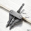 Universal Broken Pipe Extractor with Hex Shank, Drill-Powered Adjustable Plumbing