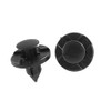 A ABSOPRO 50 x 8mm Hole Plastic Rivets Fastener Push