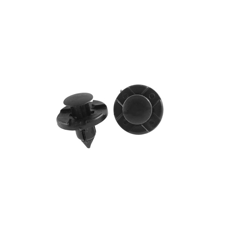 A ABSOPRO 50 x 8mm Hole Plastic Rivets Fastener Push