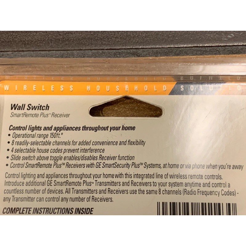 GE NEW GE SmartHome Wall Switch SmartRemote Plus Receiver Module