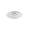 Pentole Agnelli Family Cooking Aluminium Flat Lid With Loop Handle,