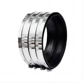 Flexible pipe Coupling with Stainless Steel Clamps.Pipe Connector for PVC and Metal Pipes (5inch/133mm-137mm)