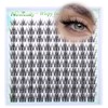 Wispy Lash Clusters Natural Look Eyelash Clusters Eyelash Extension C-curly Manga Individual Lashes 10-16mm DIY Lash Extension at Home by Newcally