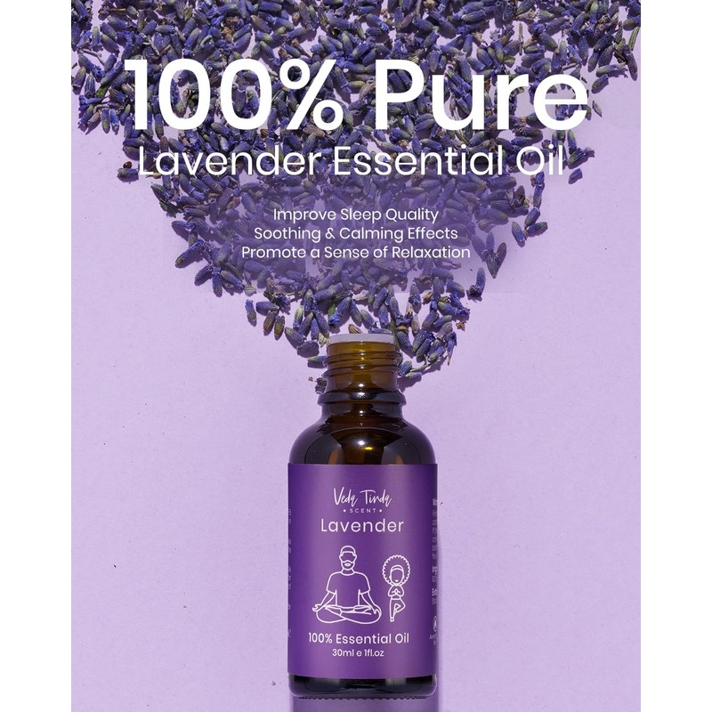 VTS Essential Oils - Lavender & Sweet Orange & Tea