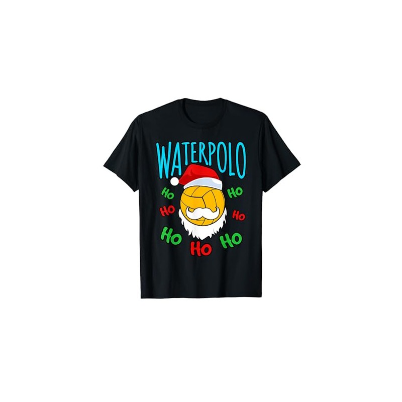 Water Polo T-Shirt Water Polo Christmas Ho Ho Ho