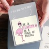 Be Flamingo In A Flock Of Pigeons Inspirational Wooden Gift