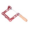 Mini Woodworking Hand Saw U Shape Wooden Handle Coping Saw