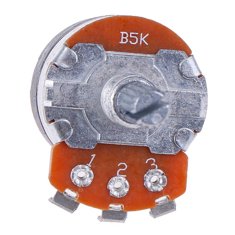 Molence 5PCS WH138 5K ohm Rotary Potentiometer with Switch, Single