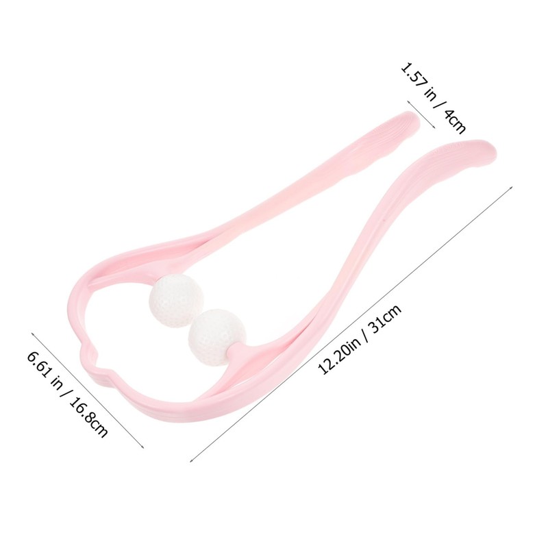 BIUDECO 1Pc Handheld Neck Massager Manual Cervical Massage Tool for