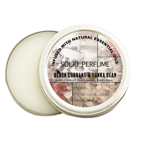 Ladybug Spot Natural Solid Perfume Infused with Essential Oils Individually
