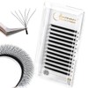 Lunamoon 6D Eyelash Extensions, W Eyelashes, Self-Fanning Lash, Ready-to-Use Fan