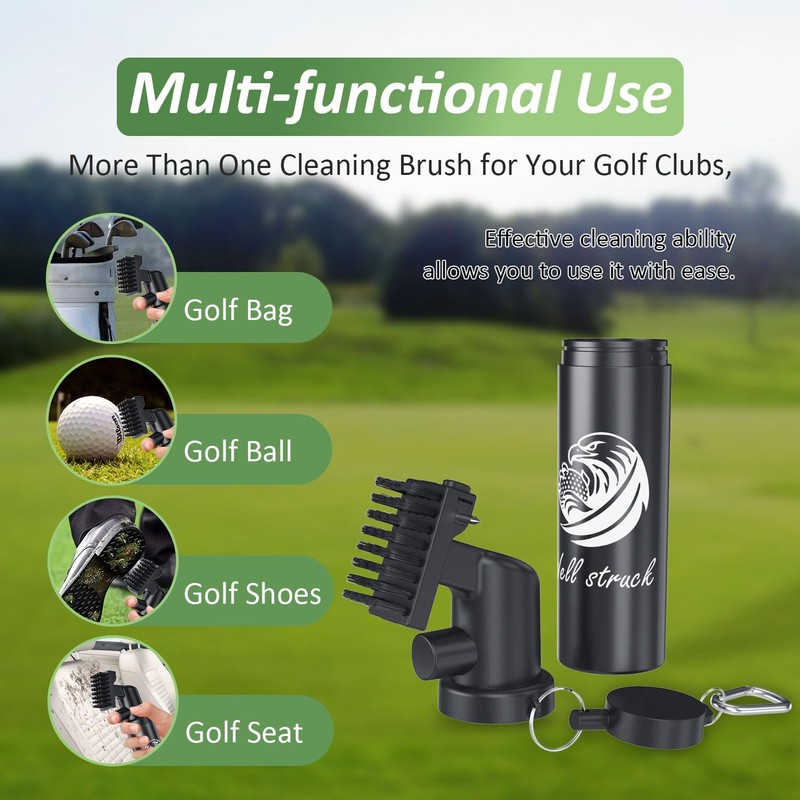 Pro Golf Club Cleaner - 4oz Water Bottle with Groove