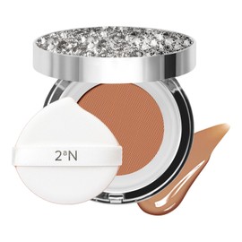 Base de maquillaje en formato compacto Gleaming Tension Cushion de 0,45 oz  Base de maquillaje en formato compacto coreana con ceramidas y centella...